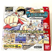 Bandai Let’s TV Play One Piece Punch Battle TV Game Complete Box w/Manual, Cable