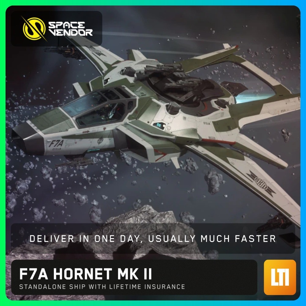 Star Citizen F7A Hornet MK II LTI Lifetime Insurance CCUd – Space Vendor