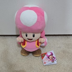 Japanese Super Mario All Star Collection Toadette Plush AC33 2018