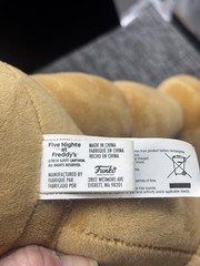 5 Nights At Freddys Jumpscare 16” Animatronic Plush Foxy & Freddy Works!