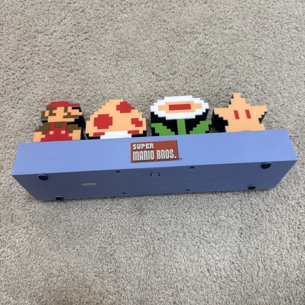 Lampada Nintendo Super Mario Bros Icons Decorative 3D Light Lamp 30 cm Paladone