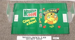 Pac-Man “Give Me A Dew” Mountain Dew 1980 Pepsico Midway Book Cover Vintage
