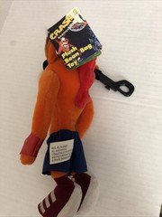 NWT Vintage 1998 – Crash Bandicoot Resaurus Keychain Beanbag Plush Doll 8”