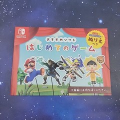 Japanese Nintendo Switch Advertising Pamphlet – Mario, Zelda, Splatoon, Etc.