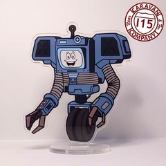 Fallout New Vegas Yes Man Acrylic Standee