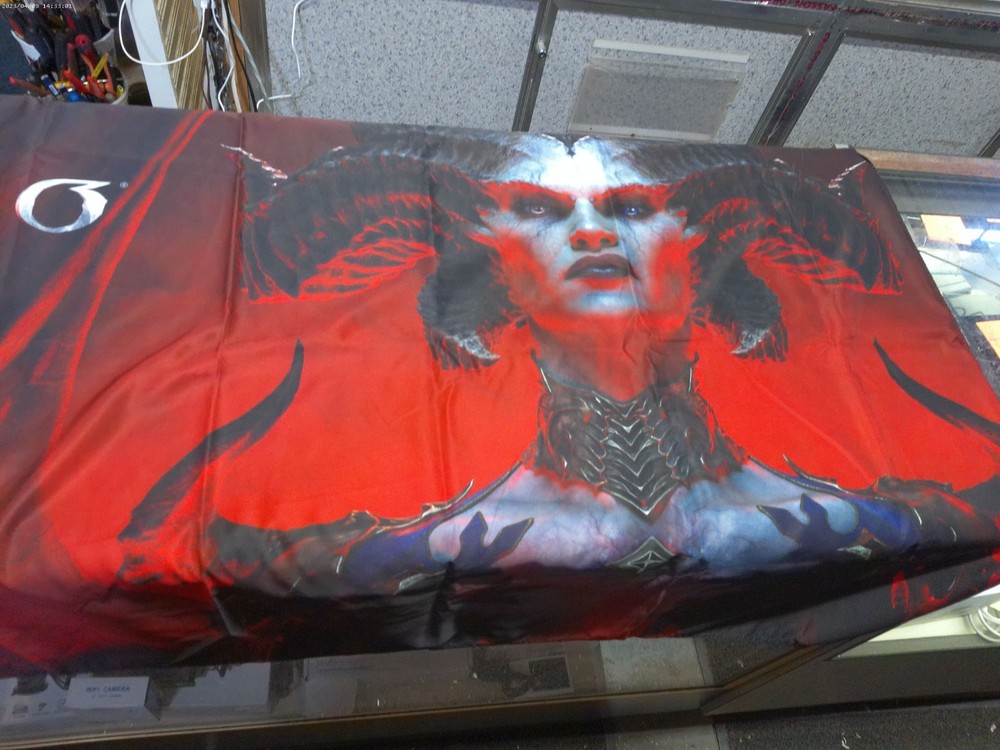 Diablo 4 IV Promotional Cloth Banner Gamestop Exclusive