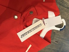 MARIO KART Red Canvas Racing Jacket – Adults LARGE – Target Exclusive NWT RARE!