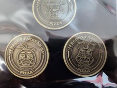 FNAF 2 Movie Coins Cinemark Limited Edition Faz Tokens Five Nights At Freddy’s