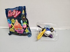 Kirby Backpack Clip Hanger Glow In The Dark META KNIGHT Series 3 Figure GITD NEW
