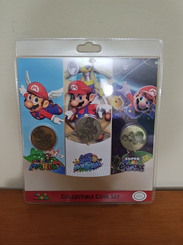 Super Mario 3D All Stars Collectible Coin Set Best Buy Exclusive Sealed