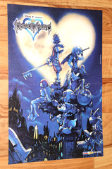 2002 Kingdom Hearts / Monsters fun Square Enix PS2 Rare Vintage Poster 44x28cm