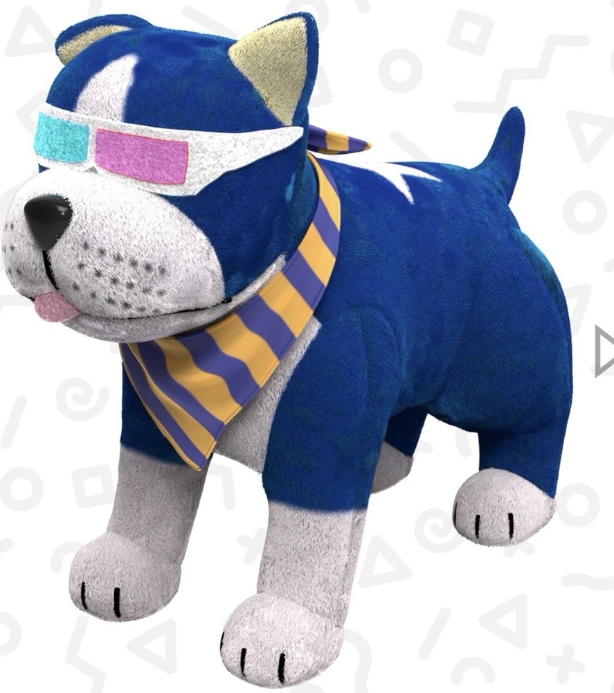 Jet Set Radio Pots Dog Plushy Official Sega Dreamcast