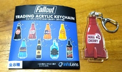 Fallout Trading Acrylic Keychain Nuka Cherry Bottle Design Japan Exclusive