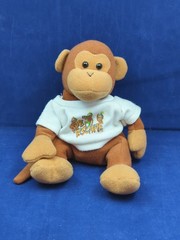E3 1999 APE ESCAPE Plush Monkey Promo Beanbag RARE PS1Sony Playstation Swag!!
