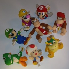 Nintendo Super Mario Bros Plush BD&A 1997