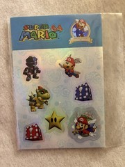 Walmart Preorder Bonus “Stickers only” Sheets Of Super Mario 3D Allstars.