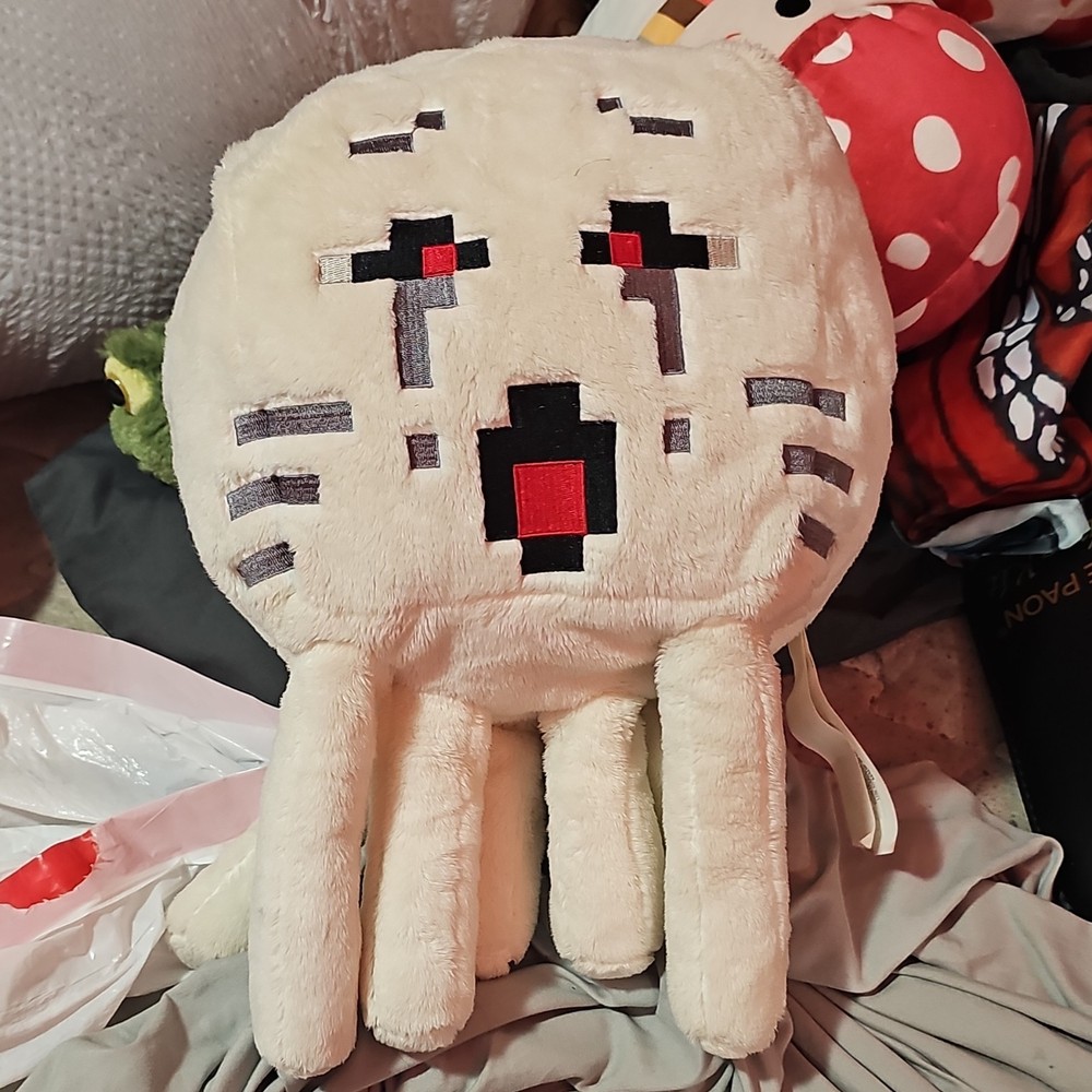 Jinx Minecraft Ghast Plush Doll Official Video Game Merchandise