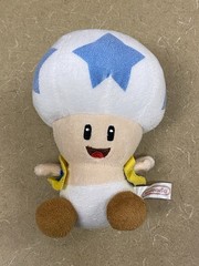 7″ Super Mario Party 5 Blue Star Cosmic Toad Plush Nintendo UNOFFICIAL