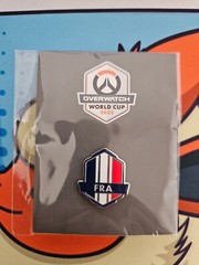 Blizzcon 2023 Overwatch World Cup Pin – France