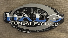 Halo Combat Evolved Video Game Logo Plastic Wall Sign Plaque 3D Printed Art