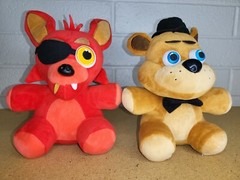 10″ FNAF Five Nights at Freddy’s Sanshee Freddy Fazbear And Foxy Plushes