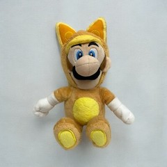Super Mario 3D Land Fox Luigi 9.5″ Plush Toy Kitsune Luigi 2013 Stuffed Animal