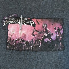 Borderlands Tiny Tina’s Assault on Dragon Loot Crate Grey LG Graphic T-Shirt Tee