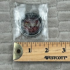 Blizzcon Exclusive Diablo 20 Year Anniversary Coin 2016 Blizzard Entertainment