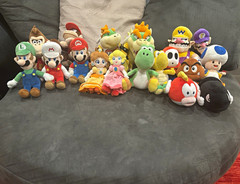 Super Mario Plush Lot – Sanei All Star Collection (Untagged)