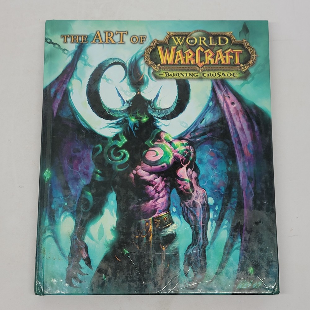 Blizzard Entertainment World of WarCraft Burning Crusade Art Book Illidan Storm