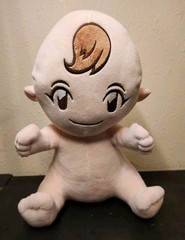 Nintendo Wii Babysitting Mama 13″ Plush Baby Doll Remote Cover Doll Only