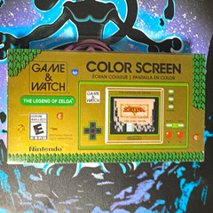 Nintendo Game & Watch: The Legend of Zelda Handheld System Color Screen