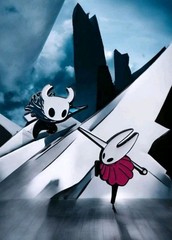 Hollow Knight 2-Pin Set | Enamel Lapel Pin Bundle | Gaming Collectible Fun!