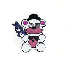 Five Nights At Freddy’s Video Game Funtime Freddy Figure Metal Enamel Pin NEW