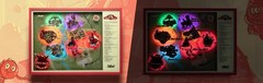 Fallout 4 76 Nuka Cola World Map Light Up Framed Shadowbox Official Sold Out NEW