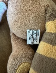 Genuine 2013 Super Mario Bros 3D Land Tanooki RACOON MARIO Plush 9″ Toy EUC