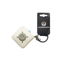 Overwatch Loot Box Keychain 2018 Blizzard Entertainment Rubber Key Fob