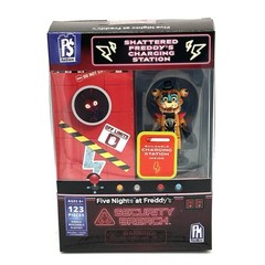Five Nights At Freddy’s Shattered Freddy Charging Station Buildable Playset FNAF