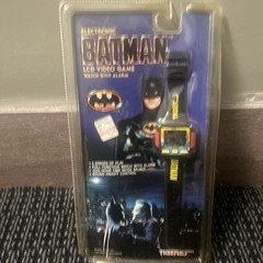 Unused Mint In Package Sealed BATMAN Tiger Electronics Game Watch