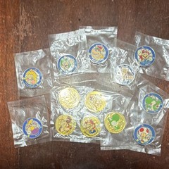 Nintendo Super Mario Proofs Challenge Coins – Enterplay Set 24k gp ones included