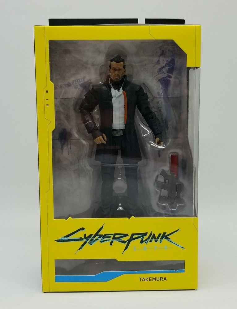 McFarlane Toys CyberPunk 2077 TAKEMURA 7″ Action Figure Brand New in Box Sealed