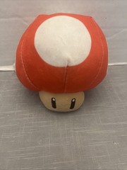 2018 NINTENDO RED POWER UP MUSHROOM PLUSH DOLL FIGURE GAMER TOY