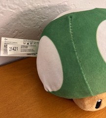 Super Mario 1-Up Mushroom Plush (2021) 6″ Nintendo – PREOWNED CLEAN