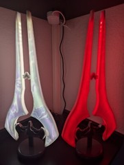 BUNDLE Halo Infinite LED Energy Sword Lamp Collectibles – 1:35 scale, Free Ship