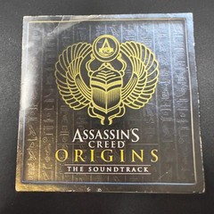 the soundtrack CD for the video game Assassin’s Creed Origins, composed by Sarah