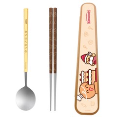 Cookie Run Kingdom Spoon Chopsticks Set 22cm Stainless Steel