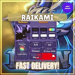 Raikami – Dragon Adventures D.A – CHEAPEST – LIMITED OFFER!