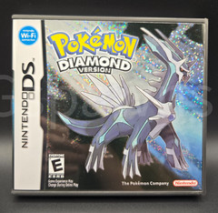 Pokémon Diamond Version Replacement Case and Manual Only (No Game) Nintendo DS