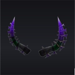 Poisoned Horns of the Toxic Wasteland Collectibles In-Game Cosmetic Item