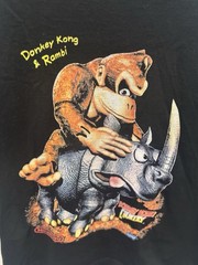 Nintendo Donkey Kong Country Donkey Kong & Rambi Graphic Print T-Shirt